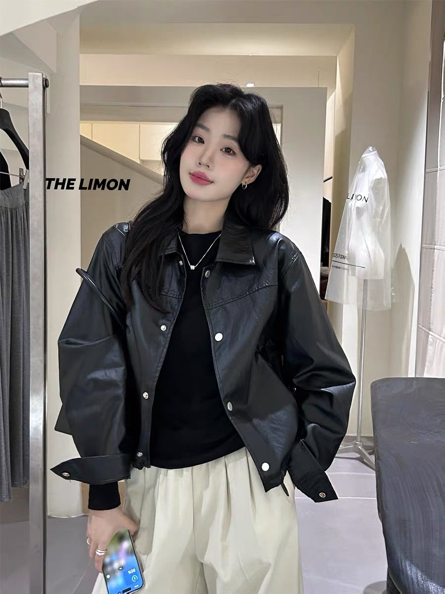 PU LEATHER JACKET
