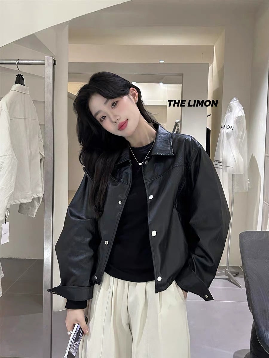 PU LEATHER JACKET