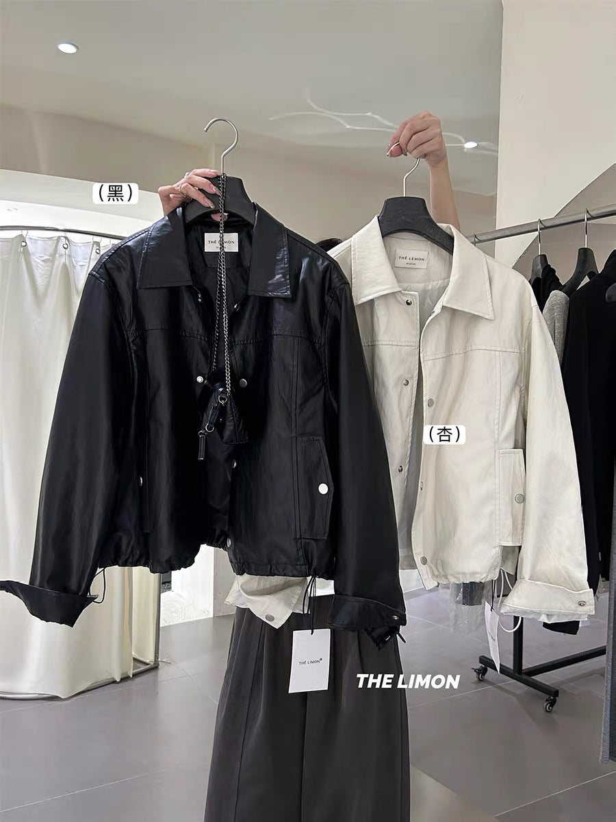 PU LEATHER JACKET