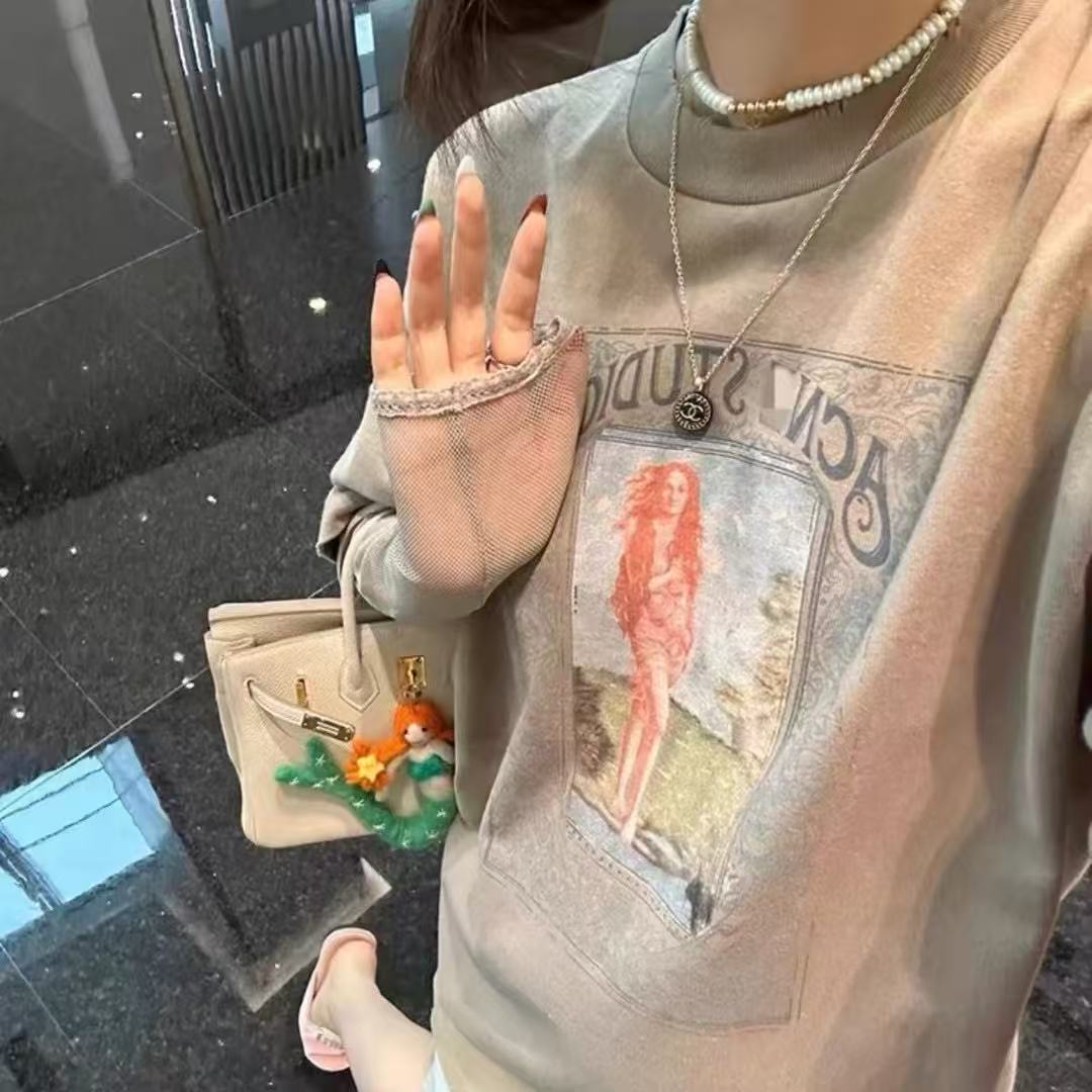 Y2K Mock Layered T-Shirt