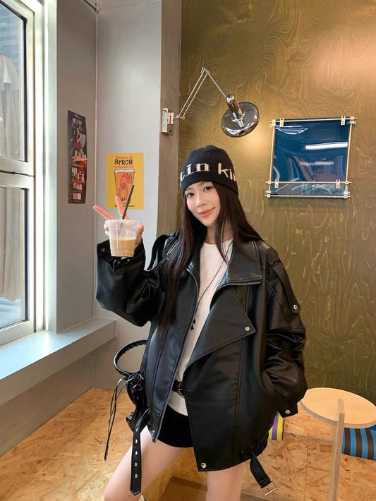 Black Biker Jacket