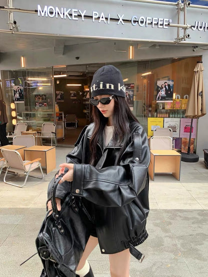 Black Biker Jacket