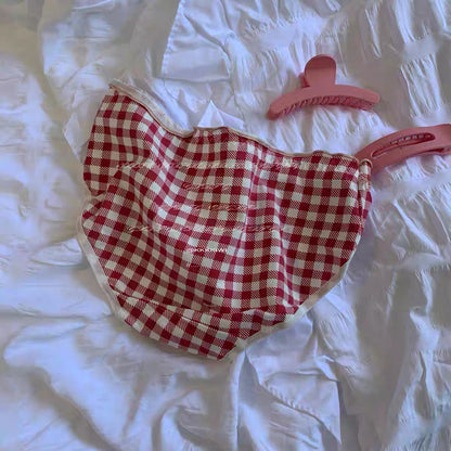 RED PLAID UNDERWEAR